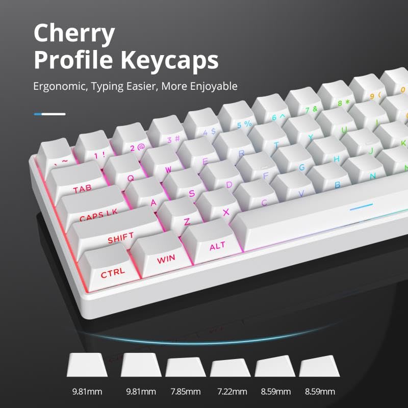 134 Tombol Keycaps PBT Double  - Gaming Accessories Aesthetic ulasan dan harga