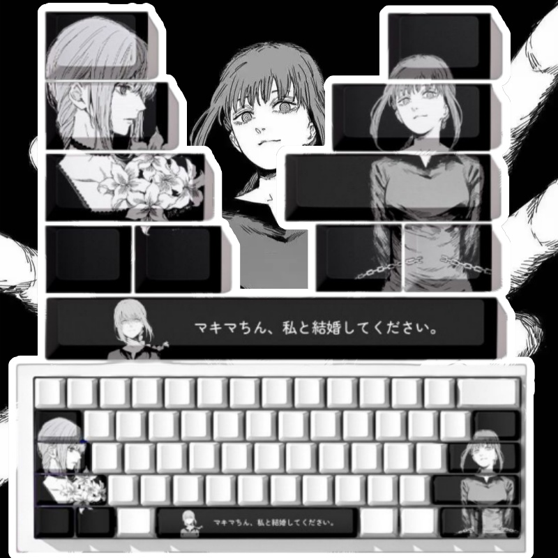 Chainsaw Man Makima Theme Anim - Gaming Accessories Aesthetic ulasan dan harga