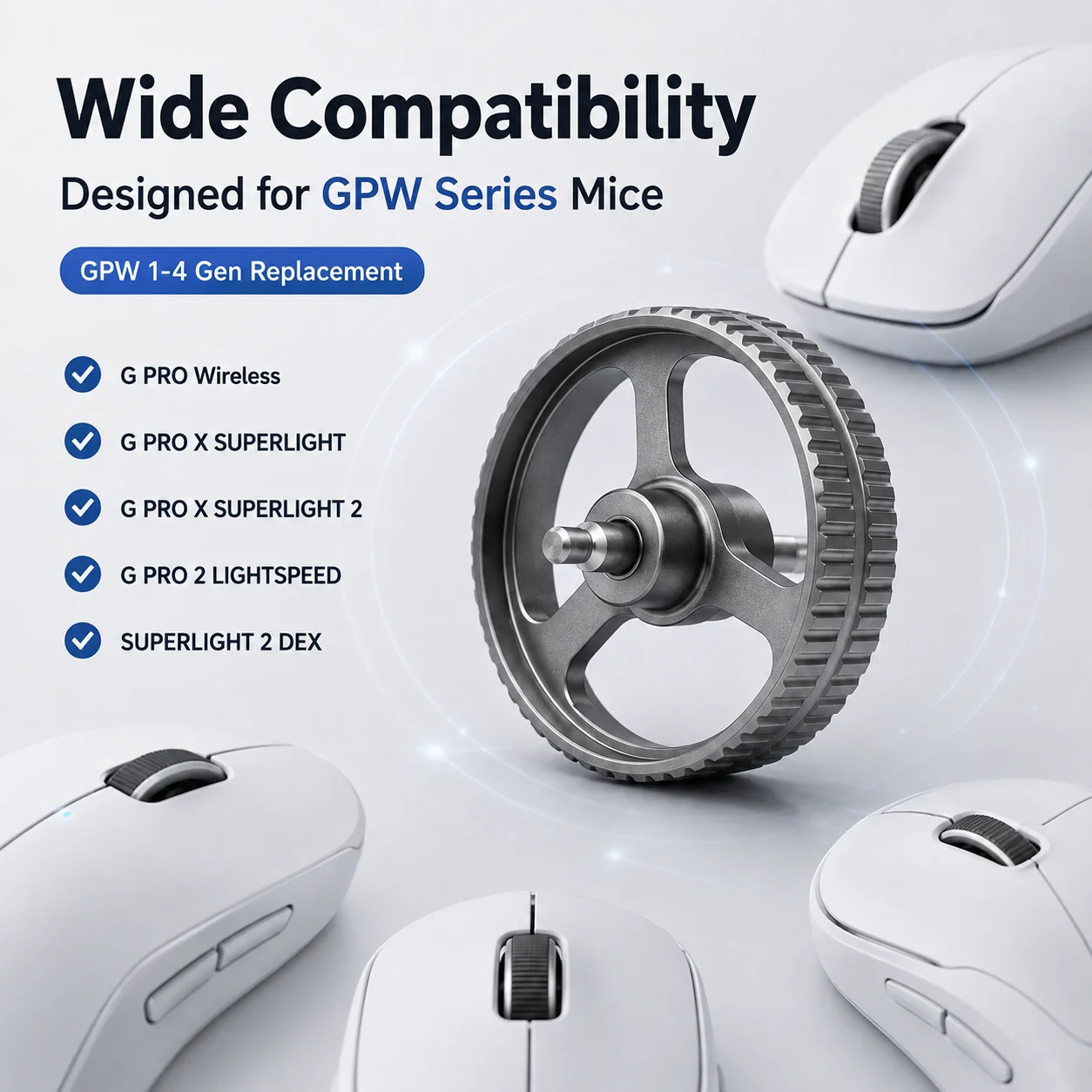 Roda Gulir Mouse dari Paduan A - Logitech Mouse G Pro X Superlight ulasan dan harga
