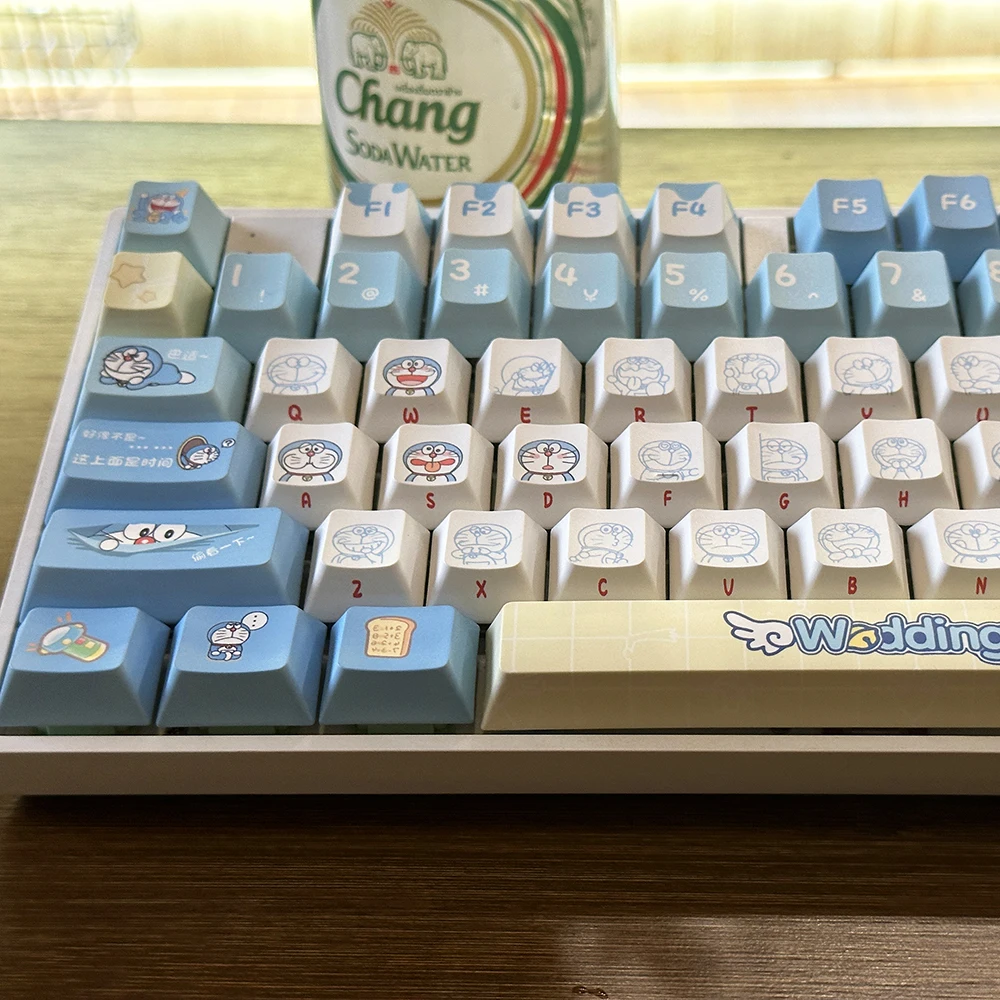 Keycap Doraemon Asli, 120 Tomb - Gaming Accessories Aesthetic ulasan dan harga