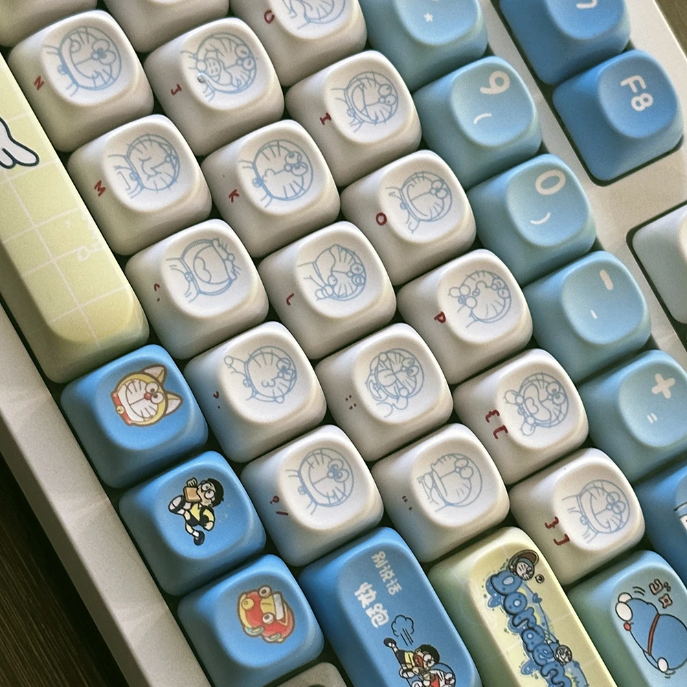 Keycap Doraemon Asli, 120 Tomb - Gaming Accessories Aesthetic ulasan dan harga