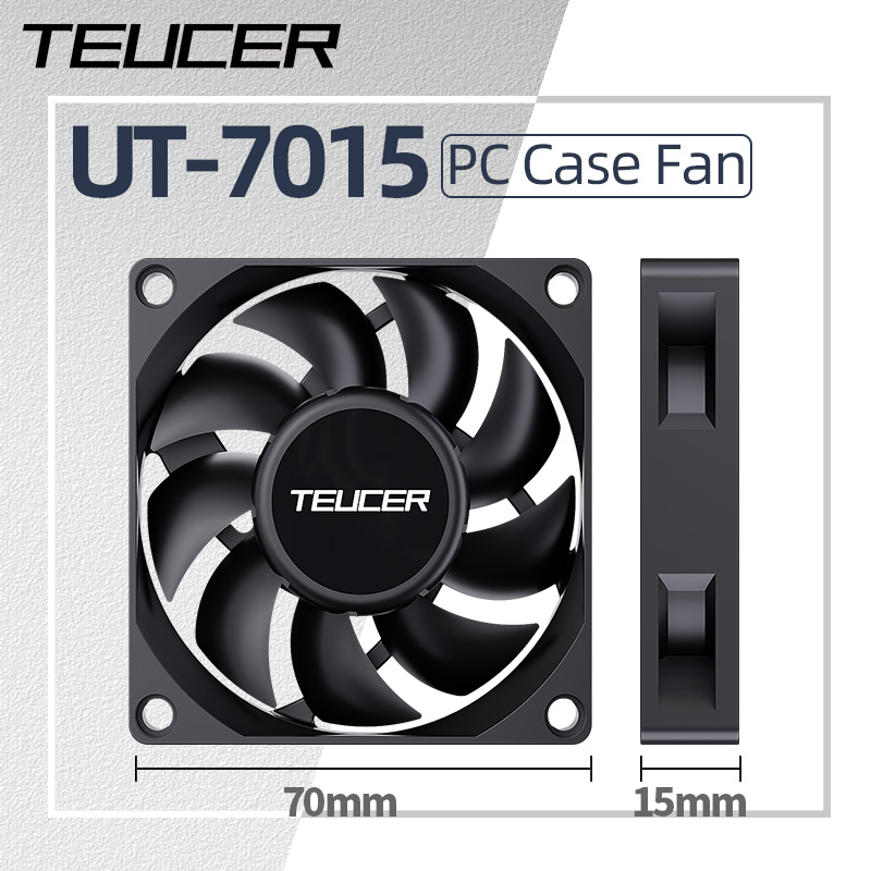 Teucer UT-7015 7Cm Kipas Pendi - Gaming Accessories Rack ulasan dan harga